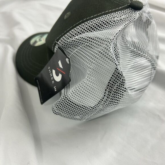 Johnny Depp Hat Trucker Baseball Cap Black Keep Calm & Have a Mega Pint 3in Mesh - Picture 6 of 8